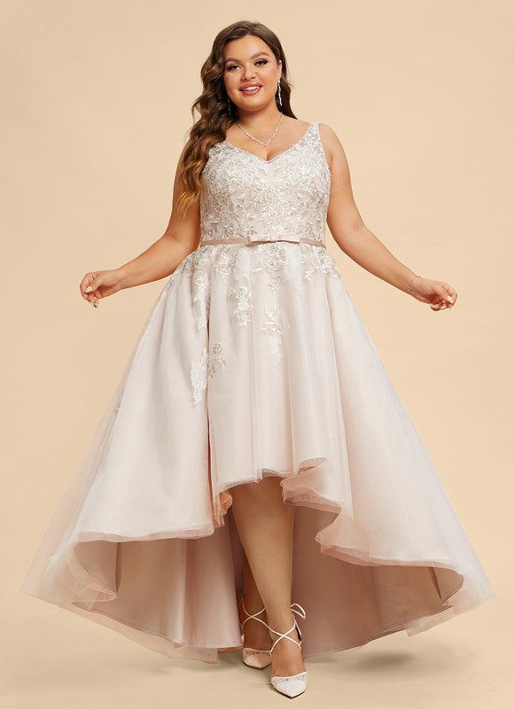 Robe Asymétrique Satinée Écrue - gallery 6
