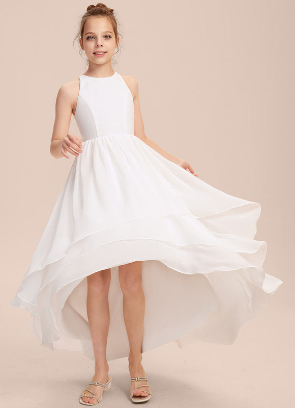 Robe Asymétrique Trapèze Fluide - gallery 5