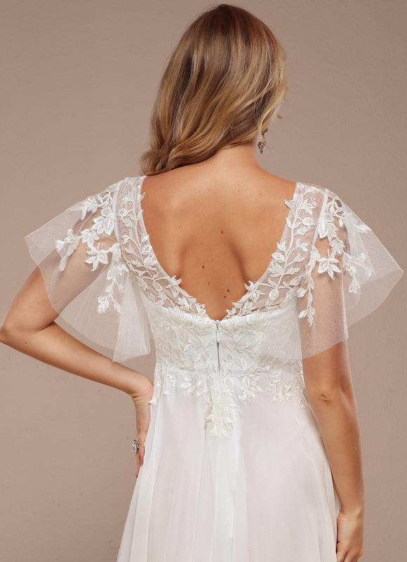Robe Asymétrique Éthérée Chic - gallery 3