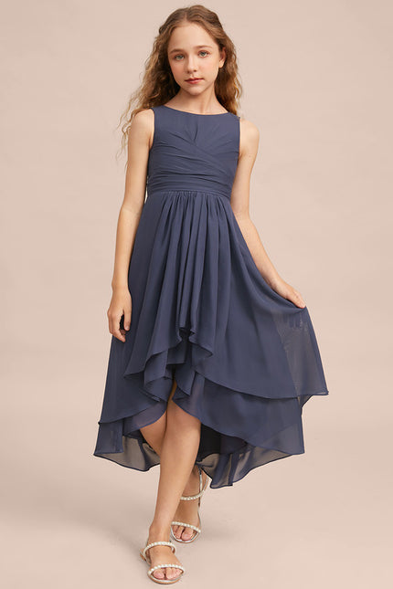 Robe Asymétrique Trapèze Fluide - gallery 3