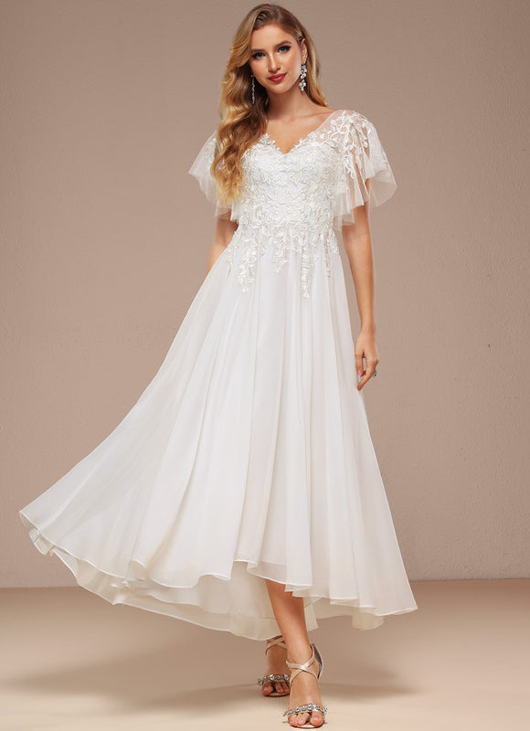 Robe Asymétrique Éthérée Chic - gallery 5