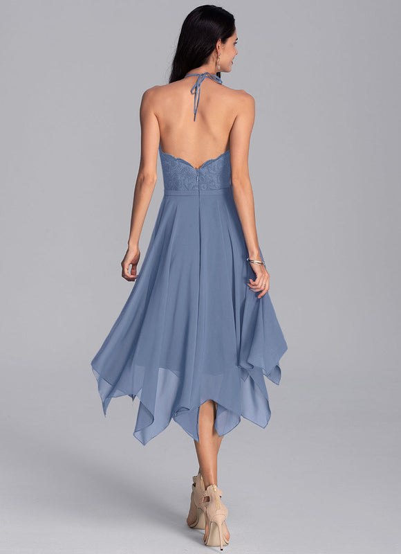 Robe Asymétrique Céleste Effusion - gallery 8