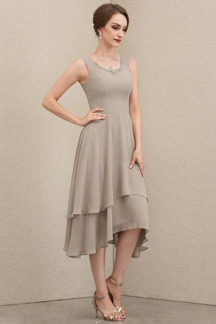 Robe Asymétrique Éclat Céleste - gallery 5
