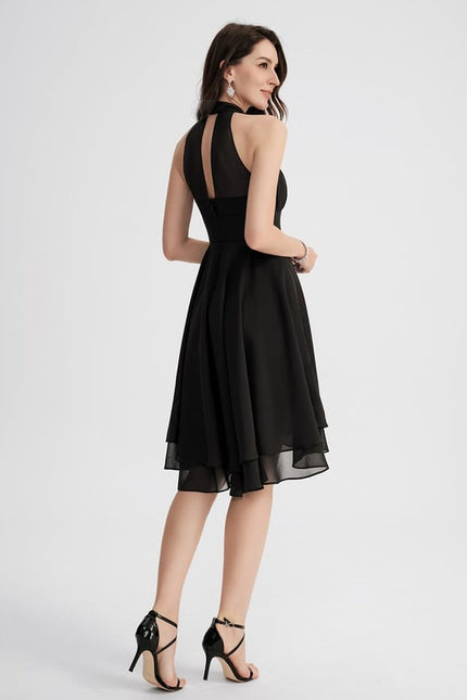 Robe Asymétrique Asymétrique Élégante - gallery 3