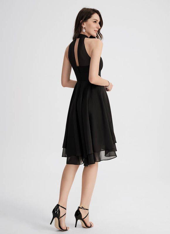 Robe Asymétrique Asymétrique Élégante - gallery 3