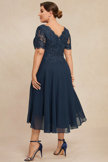 Robe Asymétrique Élégance Ondoyante - gallery 9