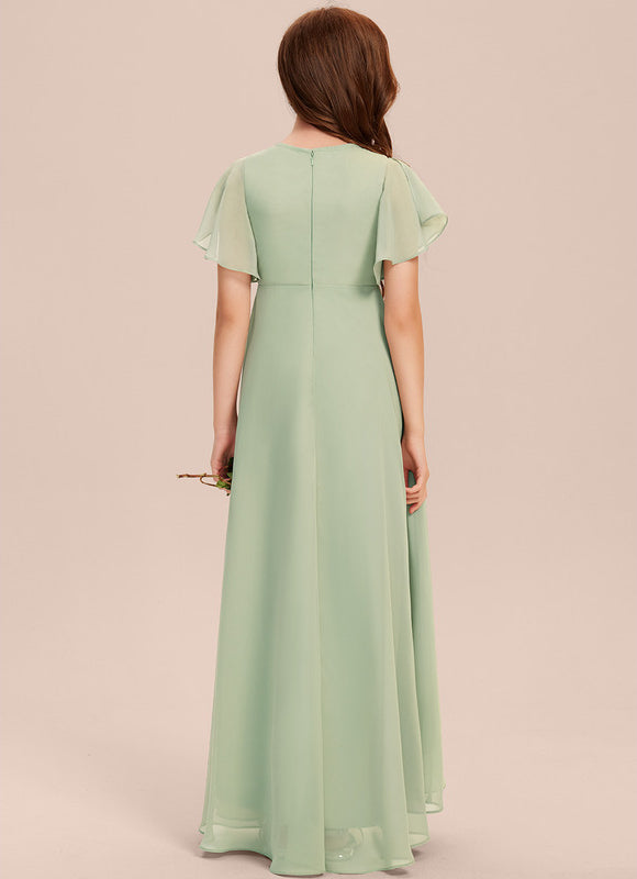 Robe Asymétrique Trapèze Fluide - gallery 4