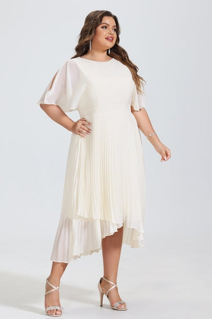 Robe Asymetrique Bleu Roi - gallery 5