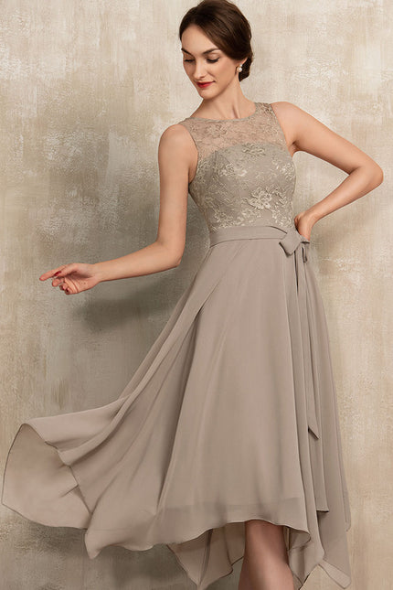 Robe Asymétrique Fluide Élégante - gallery 5