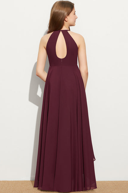 Robe Asymétrique Bleu Cobalt Fluide - gallery 4