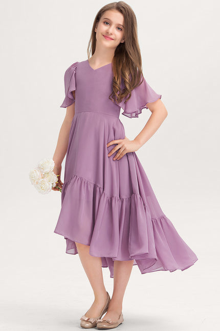 Robe Asymetrique Vert D'Eau - gallery 1