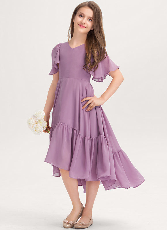Robe Asymetrique Vert D'Eau - gallery 1