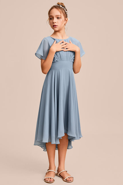Robe Asymétrique Trapèze Fluide - gallery 5