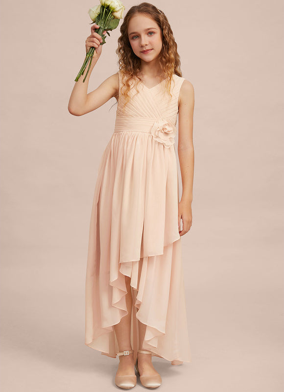 Robe Asymétrique Trapèze Douce - gallery 3