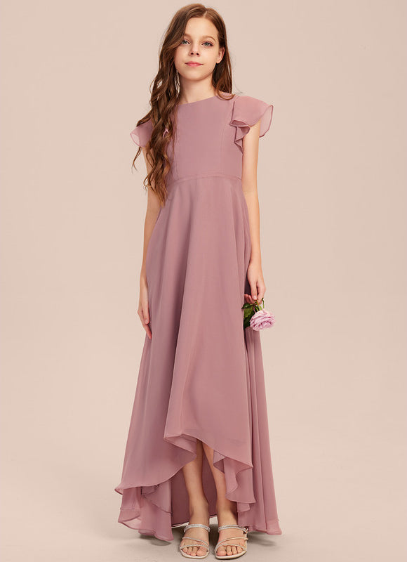 Robe Asymétrique Trapèze Fluide - gallery 6