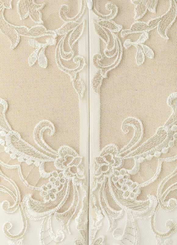 Robe Asymétrique Nuptiale Scintillante - gallery 1