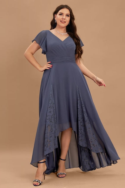 Robe Asymétrique Vaporeuse Chic - gallery 6