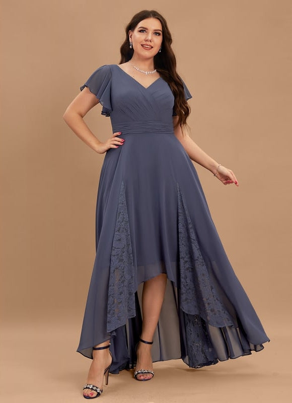 Robe Asymétrique Vaporeuse Chic - gallery 6