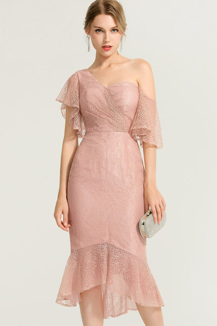 Robe Asymétrique Éclat Daurore