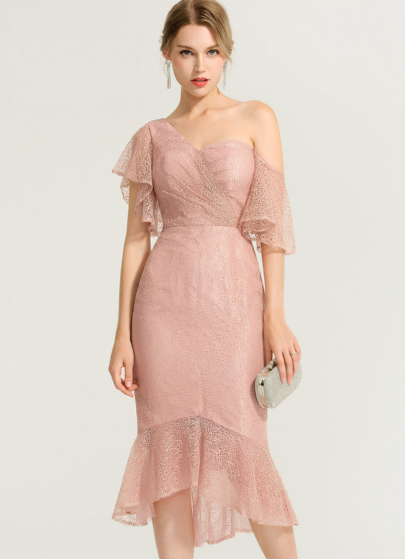 Robe Asymétrique Éclat Daurore