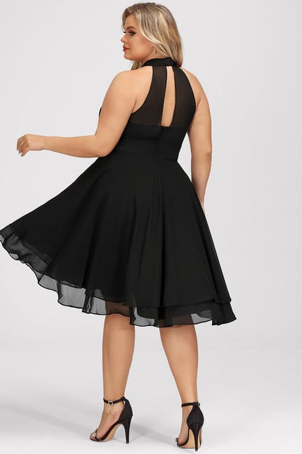 Robe Asymétrique Asymétrique Élégante - gallery 8