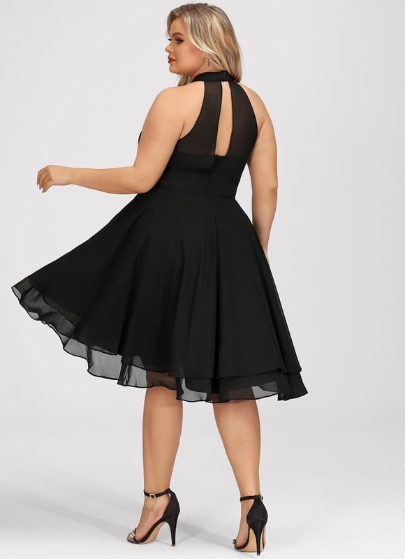 Robe Asymétrique Asymétrique Élégante - gallery 8