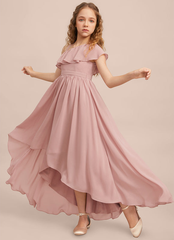 Robe Asymétrique Élégance Éthérée - gallery 4