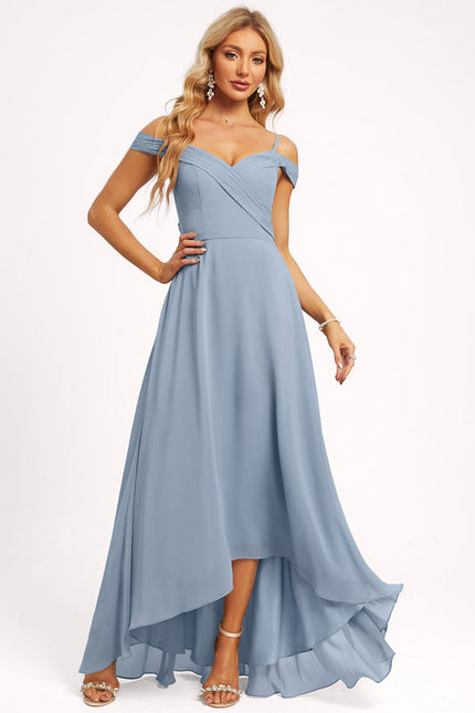 Robe De Soirée Épaule Asymétrique - gallery 4