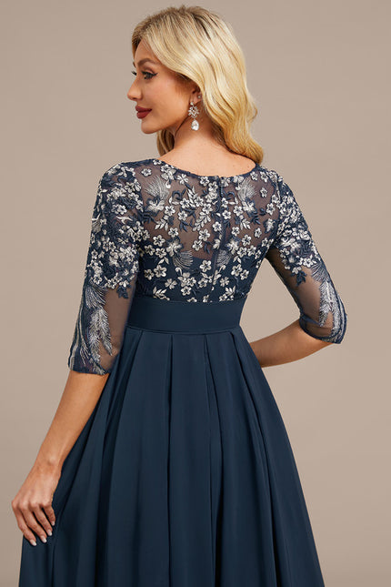 Robe Asymétrique Fluide Élégante - gallery 6