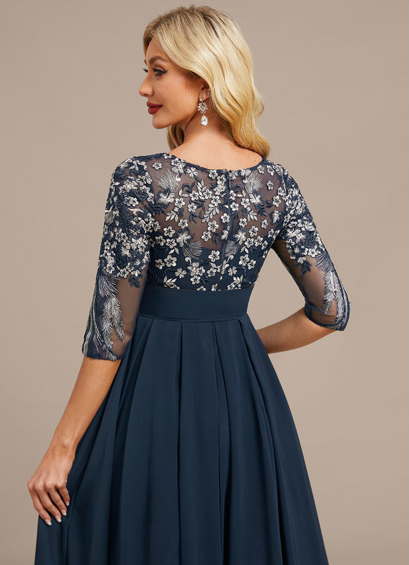 Robe Asymétrique Fluide Élégante - gallery 6