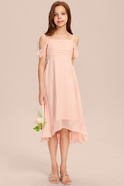 Robe Asymétrique Asymétrique Vert Pâle - gallery 7