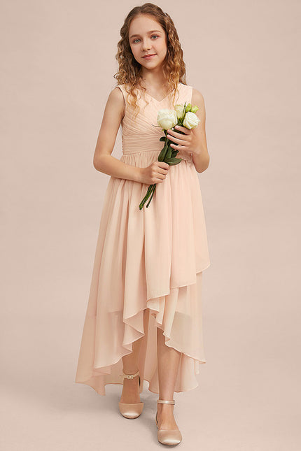Robe Asymétrique Trapèze Douce - gallery 2