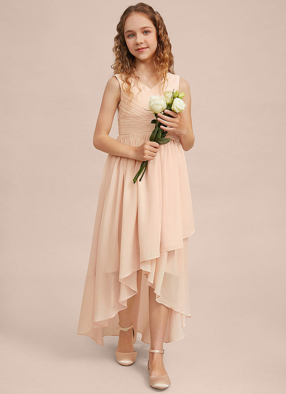 Robe Asymétrique Trapèze Douce - gallery 2