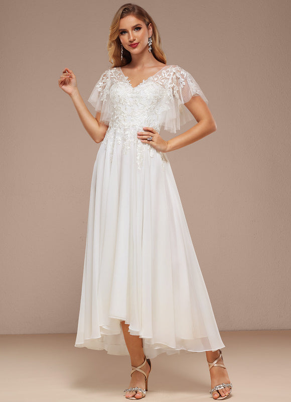 Robe Asymétrique Éthérée Chic - gallery 2