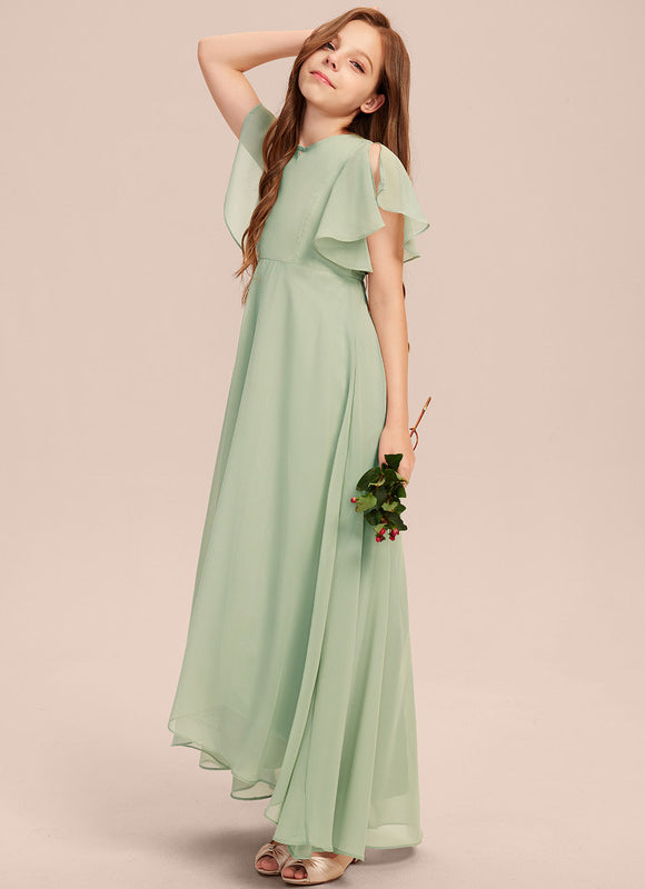 Robe Asymétrique Trapèze Fluide - gallery 1