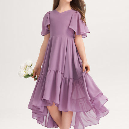 Robe Asymetrique Vert D'Eau