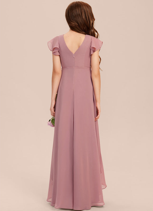Robe Asymétrique Trapèze Fluide - gallery 4