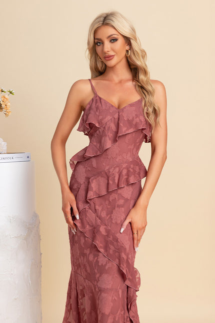 Robe Asymetrique Terracotta - gallery 6