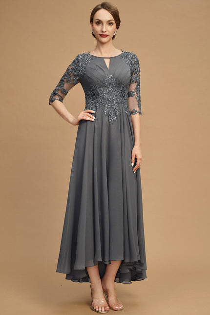 Robe Asymétrique Glamour Chic - gallery 4