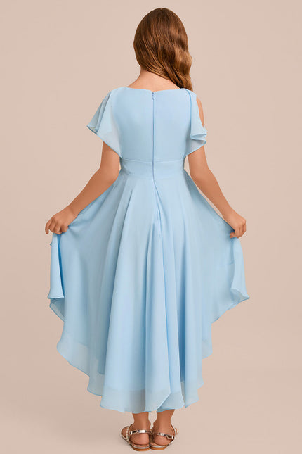 Robe Asymetrique Vert D'Eau - gallery 1