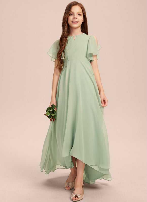 Robe Asymétrique Trapèze Fluide - gallery 3