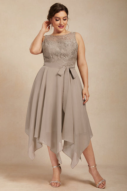 Robe Asymétrique Fluide Élégante - gallery 7