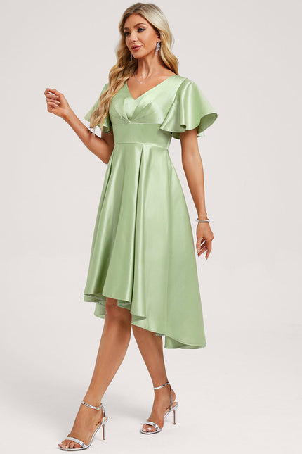 Robe Asymétrique Mariage Grande Taille - gallery 1