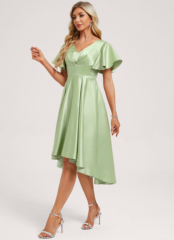 Robe Asymétrique Mariage Grande Taille - gallery 1