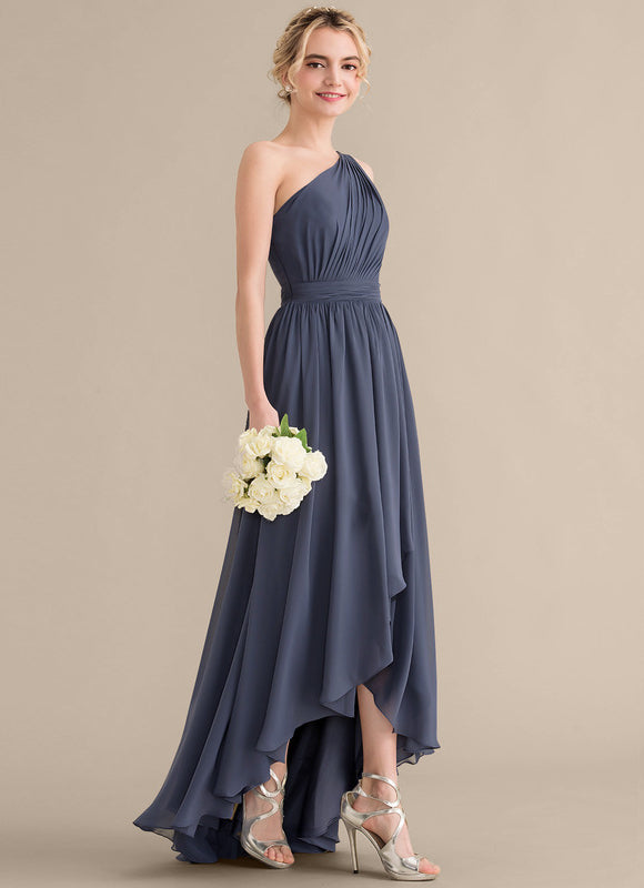 Robe Asymétrique Asymétrique Fluide - gallery 1