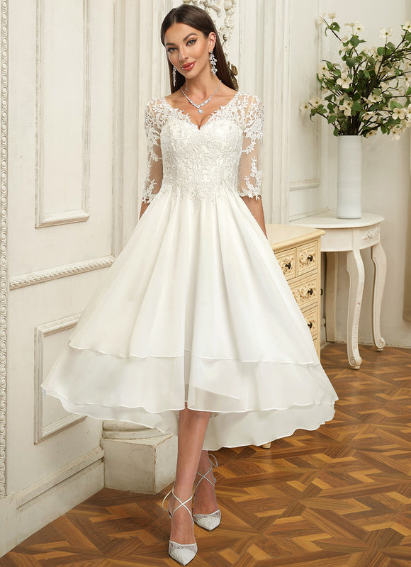 Robe Asymétrique Vaporeuse Élégante