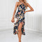 Robe Asymétrique Florale Chic
