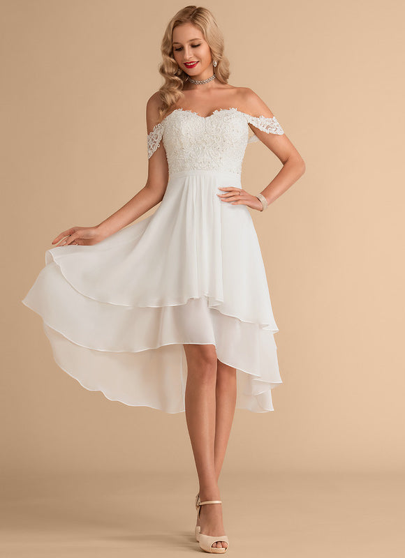 Robe Asymétrique Asymétrique Lumineuse - gallery 1
