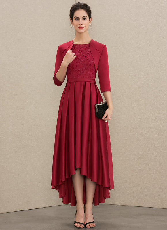 Robe Asymetrique Manche Bouffante - gallery 4