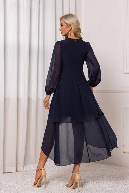Robe Asymétrique Epaule - gallery 1